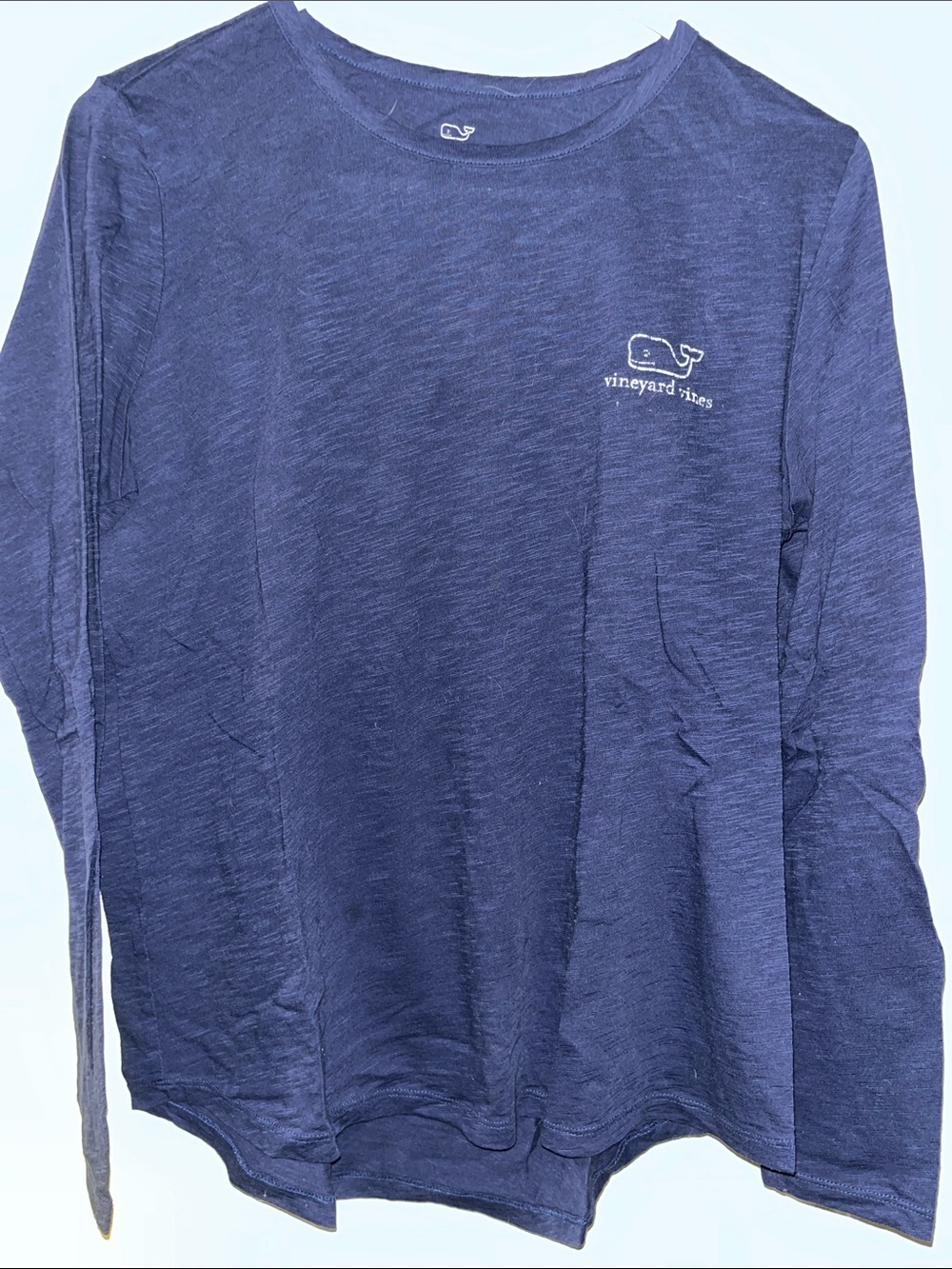 Vineyard Vines Women's Long-Sleeve Tee in Navy